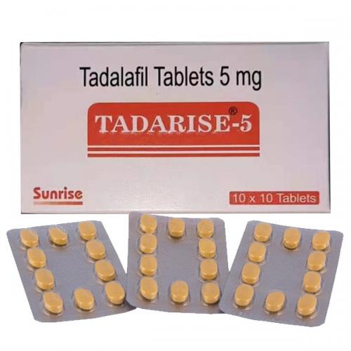 希爱力 他达拉非片 5mg*100片 Tadarise-5 Tadalafil Tablets 5mg